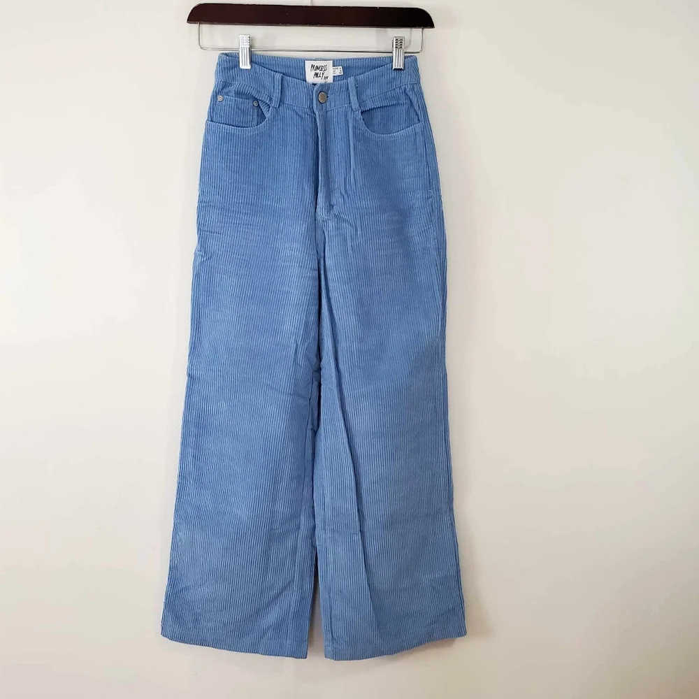 Princess Polly High waisted velvet pants for women - Picture 3 of 12